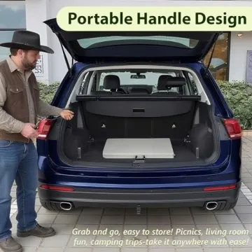 Heavy Duty Folding Table 6ft for Outdoor Events and Camping