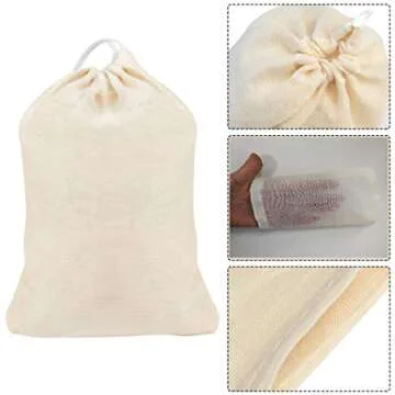 Tayfremn 100Pcs Cotton Drawstring Bags for All Occasions