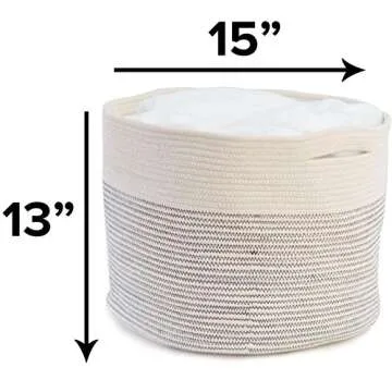 Premium OrganizerLogic Toy Storage Basket - Stylish & Functional