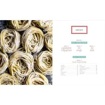 Homemade Pasta Made Simple: A Pasta Cookbook with Easy Recipes & Lessons to Make Fresh Pasta Any Nig...