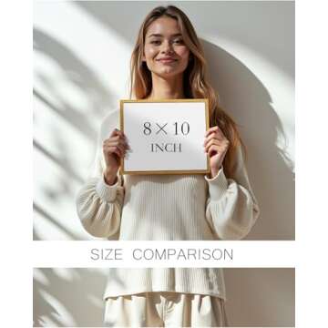 InSimSea Framed Wall Art for Living Room Vintage Decor Wall Art Coastal Wall Art Seaside Landscape Abstract Art Wall Decor Canvas Prints Wall Decorations for Bathroom Farmhouse Office Decor 9x11in