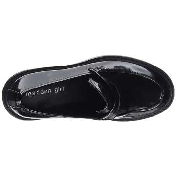 Madden Girl womens Kassidy Pump, Black Box, 10 US
