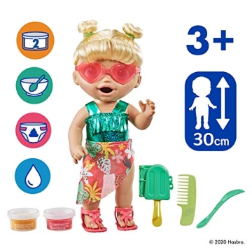 Baby Alive Sunshine Snacks Doll for Kids 3 and Up