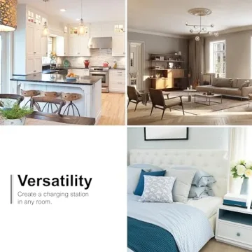 GE 6-Outlet Wall Tap Perfect for Home or Office