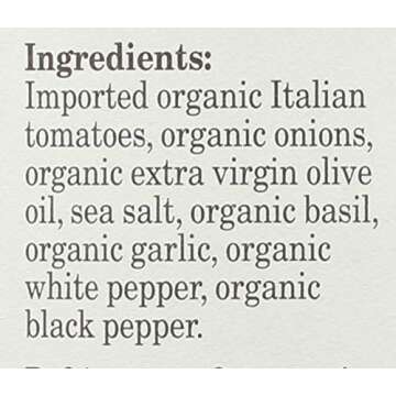 Organico Bello Organic Marinara Pasta Sauce, 25 oz