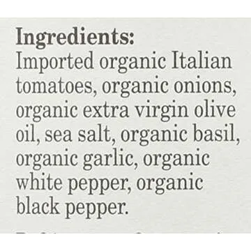 Organico Bello Organic Marinara Pasta Sauce, 25 oz