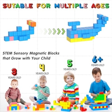 42PCS Magnetic Building Blocks Gift for Kids Ages 3-8