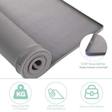 Top Protective Mat for Washers and Dryers - Non-Slip & Waterproof