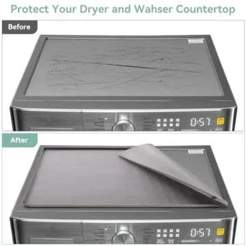 Top Protective Mat for Washers and Dryers - Non-Slip & Waterproof