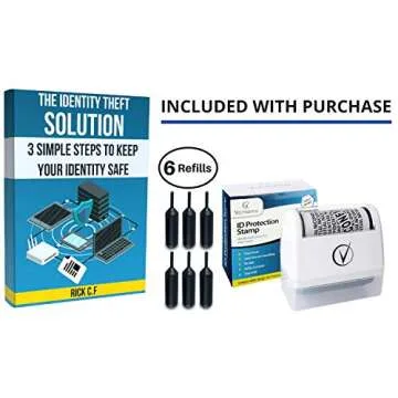 Identity Theft Protection Roller for Secure Document Handling