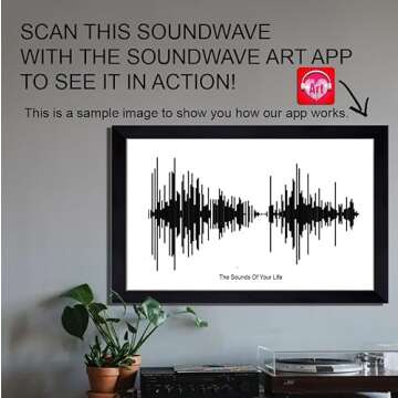 Soundwave Art Custom Canvas - Personalize Your Memories
