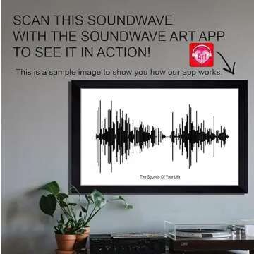 Soundwave Art Custom Canvas - Personalize Your Memories