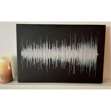 Soundwave Art Custom Canvas - Personalize Your Memories