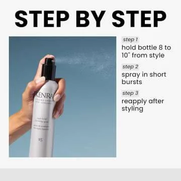 Kenra Volume Spray Non Aerosol 25 | Super Hold Finishing Spray | High Humidity Resistance | Flake-Free and Fast-Drying | All Hair Types | 10.1 fl. oz