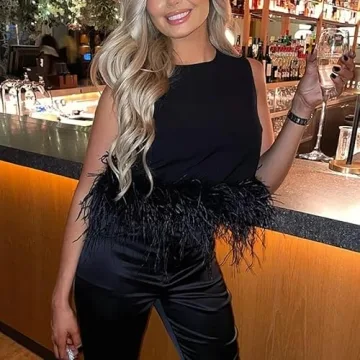 Stylish Women Faux Fur Tube Top for Trendy Occasions