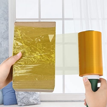 Durable Mini Stretch Wrap Film with Handle in Colorful Options