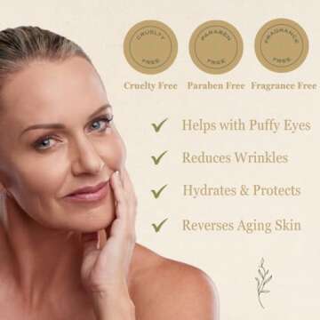 NutraVive Eye Restore Cream – Reduce Puffy Eyes & Dark Circles