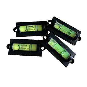 Standard Bubble Levels for RV and Camping - Set of 6