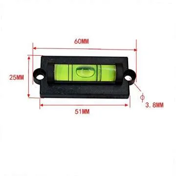 Standard Bubble Levels for RV and Camping - Set of 6