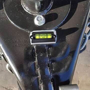 Standard Bubble Levels for RV and Camping - Set of 6