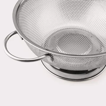 Tovolo Stainless Steel Colander for Efficient Food Prep