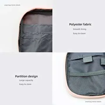 TOPASION Cute Pink Empty First Aid Bags, Travel Medicine Bag for Women and Girls, Medical Supplies Organizer Bag, Portable Kit for Traveling, Car, Home, Camping, Office, Hiking, Outdoor