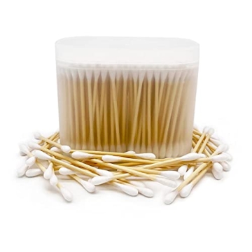 900 pcs Bamboo Cotton Swabs for Eco-Friendly Cleaning