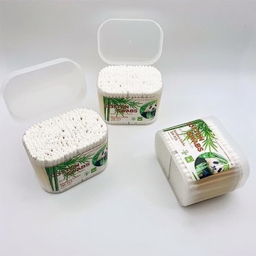 900 pcs Bamboo Cotton Swabs for Eco-Friendly Cleaning