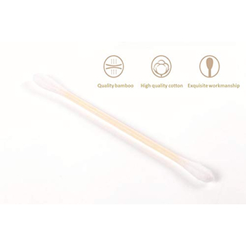 900 pcs Bamboo Cotton Swabs for Eco-Friendly Cleaning