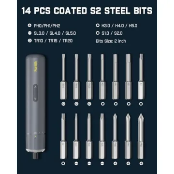 Fanttik S1 Pro Cordless Electric Screwdriver with 14 Bits