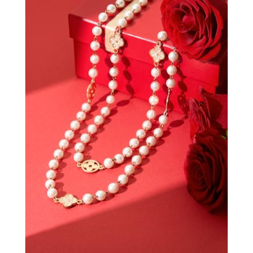 Elegant IDOKAWA Multi-Strand Pearl Necklace for Women