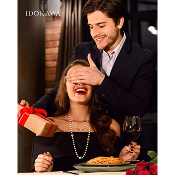 Elegant IDOKAWA Multi-Strand Pearl Necklace for Women