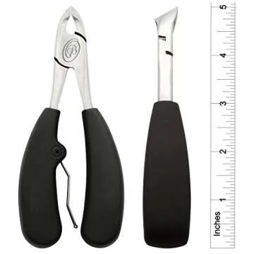 Podiatrist Toenail Clippers, Professional Pedicure Clippers for Thick and ingrown toenails, Perfect ...