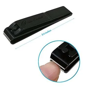 Podiatrist Toenail Clippers, Professional Pedicure Clippers for Thick and ingrown toenails, Perfect for Men and Seniors. with a Super Sharp Curved Blade, These Clippers Make an Ideal Grooming Tool.