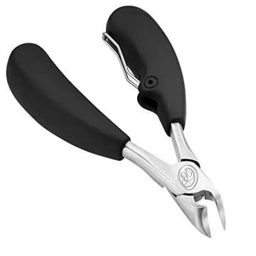 Podiatrist Toenail Clippers, Professional Pedicure Clippers for Thick and ingrown toenails, Perfect for Men and Seniors. with a Super Sharp Curved Blade, These Clippers Make an Ideal Grooming Tool.