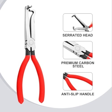 Okumoe 4Pcs Disconnect Pliers for Easy Vehicle Maintenance