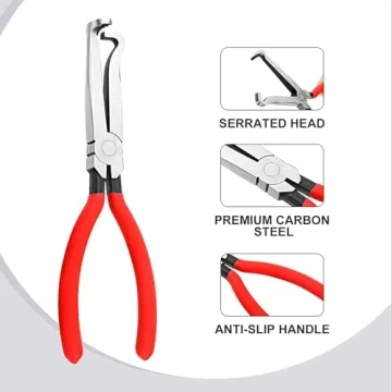 Okumoe 4Pcs Disconnect Pliers for Easy Vehicle Maintenance