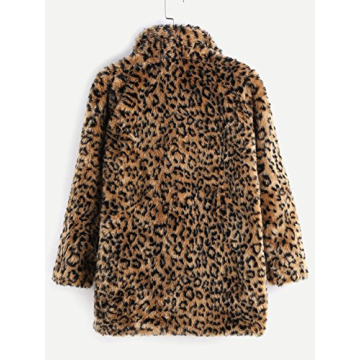 Stylish Khaki Faux Fur Cardigan for Winter Fashion