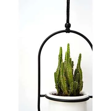 Mkono Mini Hanging Planters for Indoor Herb Garden