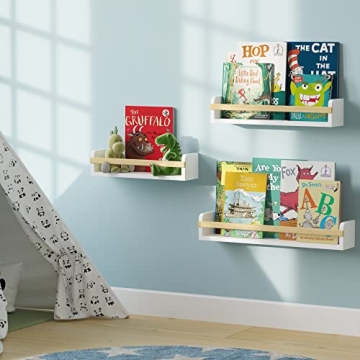 Wallniture Utah Wall Shelves for Kids Room Organization