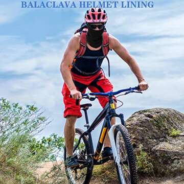 KOOLSOLY Ski Mask Balaclava Full Face Winter Warmth