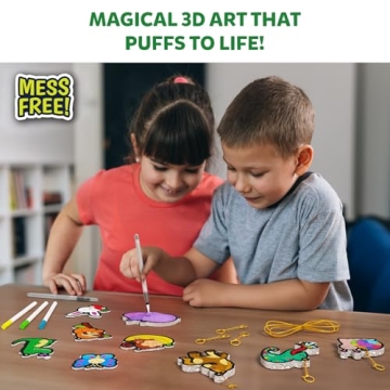 Skillmatics Aqua Puffs - Magical 3D Art Kit for Ages 4-10