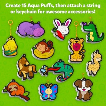 Skillmatics Aqua Puffs Craft Kit for Kids - Mess-Free Fun