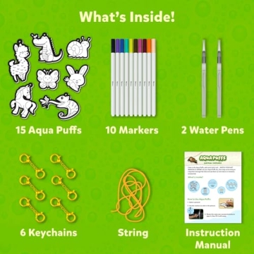Skillmatics Aqua Puffs Craft Kit for Kids - Mess-Free Fun