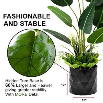 Deluxe 65” Premium Bird of Paradise Artificial Tree