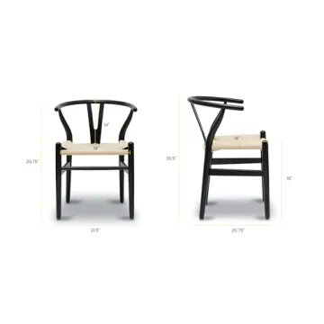 POLY & BARK Weave Chair - Stylish Comfort for Your Space