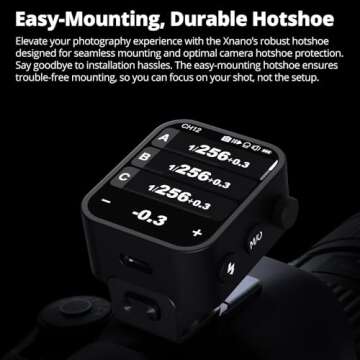 Godox X3S Trigger for Sony Cameras with Touch Screen