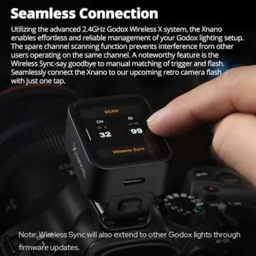 Godox X3S Trigger for Sony Cameras with Touch Screen