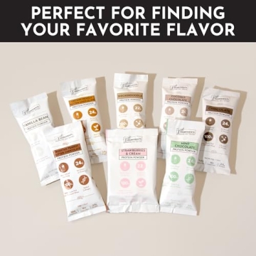 JUST Ingredients Variety Pack Protein Powder for Smoothies