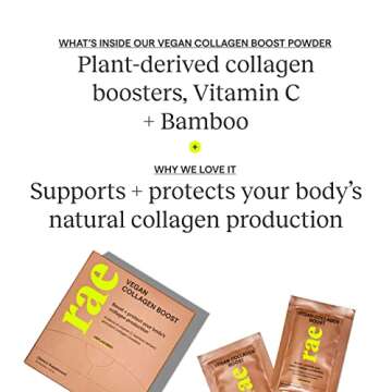 Rae Collagen Boost Powder, 9.17 OZ